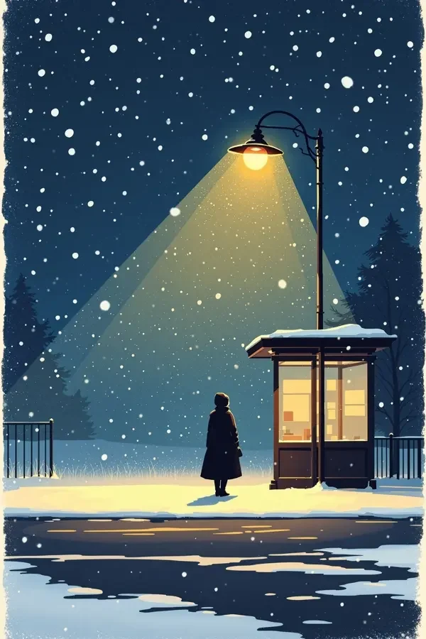 雪夜候车人 羞羞影院 雪夜候车人 电影海报